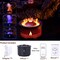 Aroma Essential Oil Humidifier Quiet Flame Diffuser with Remote Control